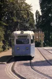 Postkarte: Oslo Straßenbahnlinie 9 mit Triebwagen 176 auf Drammensveien (1969)