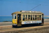 Postkarte: Porto Straßenbahnlinie 16 mit Triebwagen 315 nahe bei Matosinhos (1978)