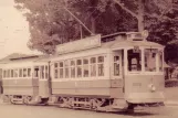 Postkarte: Porto Straßenbahnlinie 9 mit Triebwagen 258 auf Rotunda da Boavista (1960-1967)