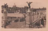Postkarte: Rom auf Nuovo Ponte Vittorio Emanuel (1905)