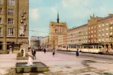 Postkarte: Rostock auf Lange Str. (1980)