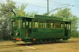 Postkarte: Schepdaal Triebwagen A.9073 am Straßenbahndepot (1971)