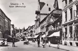 Postkarte: Schwerin auf Mecklenburgstraße (Kaiser Wilhelmstraße) (1910)