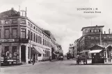 Postkarte: Schwerin auf Wismarsche Straße (1908)