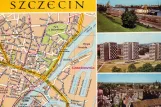 Postkarte: Stettin auf Jana z Kolna (1980)