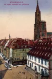 Postkarte: Straßburg auf Rue du Vieux-Marché-aux-Poissons (1896)