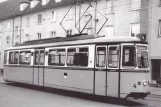 Postkarte: Ulm Straßenbahnlinie 4 mit Triebwagen 4 auf Bleicher-Walk-Straße (1964)