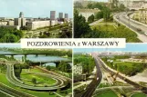 Postkarte: Warschau auf Marszałkowska (1980)