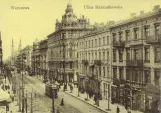 Postkarte: Warschau auf ulicy Marszałkowska (1916-1918)