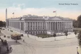 Postkarte: Washington, D.C. am United States Treasury (1900)