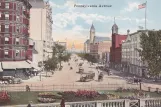 Postkarte: Washington, D.C. auf Pennsylvania Avenue (1889)