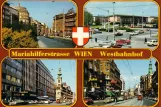 Postkarte: Wien auf Mariahilferstrasse (1965)