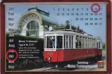 Postkarte: Wien Oldtimer Tramway mit Triebwagen 2319 auf Karlsplatz (2013)