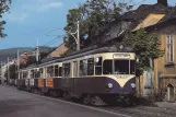 Postkarte: Wien Regionallinie 515 - Badner Bahn auf Kaiser Franz Joseph-Ring (1979)