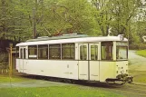 Postkarte: Wuppertal BMB mit Triebwagen 329 am Schulkohlfurth (1995)
