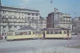 Postkarte: Wuppertal Straßenbahnlinie 23 auf Döppersberg (1960)