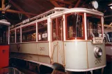 Prag Triebwagen 200 im Muzeum Městské Hromadné Dopravy (2001)