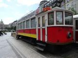 Prag Triebwagen 2077, die Rückseite (2024)