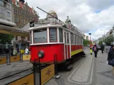 Prag Triebwagen 2077, die Vorderseite (2024)
