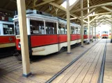 Prag Triebwagen 3063 im Muzeum Městské Hromadné Dopravy (2024)