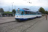 Riga Straßenbahnlinie 2 mit Triebwagen 30122 auf 13.janvāra iela (2012)