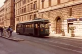 Rom Straßenbahnlinie 14 mit Triebwagen 8033 am Termini Farini (1981)