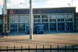 Rostock Triebwagen 608 das Depot Hamburger Straße (1995)