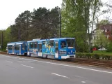 Rostock Triebwagen 702 auf Parkstraße (2010)