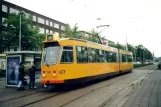 Rotterdam Straßenbahnlinie 3 mit Gelenkwagen 841 am Stadhoudersplein (2002)