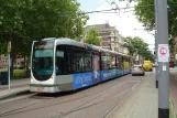 Rotterdam Straßenbahnlinie 4 mit Niederflurgelenkwagen 2129 am Heemraadsplein (2014)
