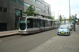Rotterdam Straßenbahnlinie 7 mit Niederflurgelenkwagen 2136 am Westerstraat (2014)