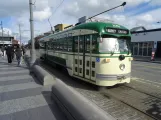 San Francisco F-Market & Wharves mit Triebwagen 1051 am Jefferson & Taylor (2023)