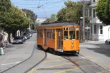 San Francisco F-Market & Wharves mit Triebwagen 1815 auf 17th Street (2010)