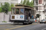 San Francisco Kabelstraßenbahn Powell-Hyde mit Kabelstraßenbahn 10 auf Powell Street (2010)