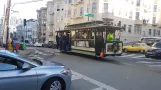 San Francisco Kabelstraßenbahn Powell-Hyde mit Kabelstraßenbahn 26 draußen Cable Car Museum (2019)