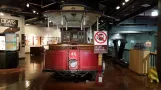 San Francisco Offen Kabelstraßenbahn 46 im Cable Car Museum (2021)