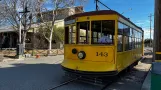 San Jose, California History Park Linie mit Triebwagen 143  (2022)