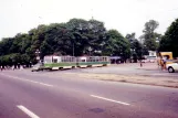 Sankt Petersburg Straßenbahnlinie 28 mit Triebwagen 8606 auf Kronverkskiy Propekt (1992)