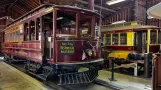 Santa Clara Triebwagen 124 im Depot Trolley Barn (2022)