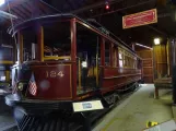 Santa Clara Triebwagen 124 innen Trolley Barn (2023)