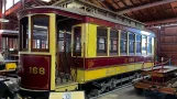 Santa Clara Triebwagen 168 im Depot Trolley Barn (2022)