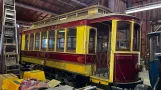 Santa Clara Triebwagen 168 im Trolley Barn (2022)