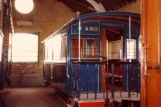 Schepdaal Beiwagen A.1625 "Kongevogn" im Straßenbahndepot (1981)