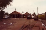 Schepdaal Triebwagen 34 vor Straßenbahndepot (1981)