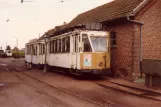 Schepdaal Triebwagen 4550 vor Straßenbahndepot (1981)