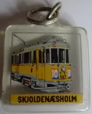 Schlüsselanhänger: Skjoldenæsholm Triebwagen 587 (2001)