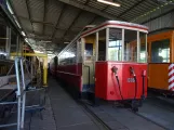 Schönberger Strand Beiwagen 1306 im Depot Museumsbahnen Schönberger Strand (2023)