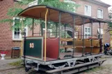 Schönberger Strand Offen Beiwagen 93 vor Museumsbahnhof (1999)