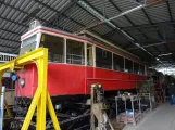 Schönberger Strand Triebwagen 3006 während der Restaurierung Museumsbahnen Schönberger Strand (2019)