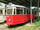 Schönberger Strand Triebwagen 3644 in der Lagerhalle Tramport (2021)